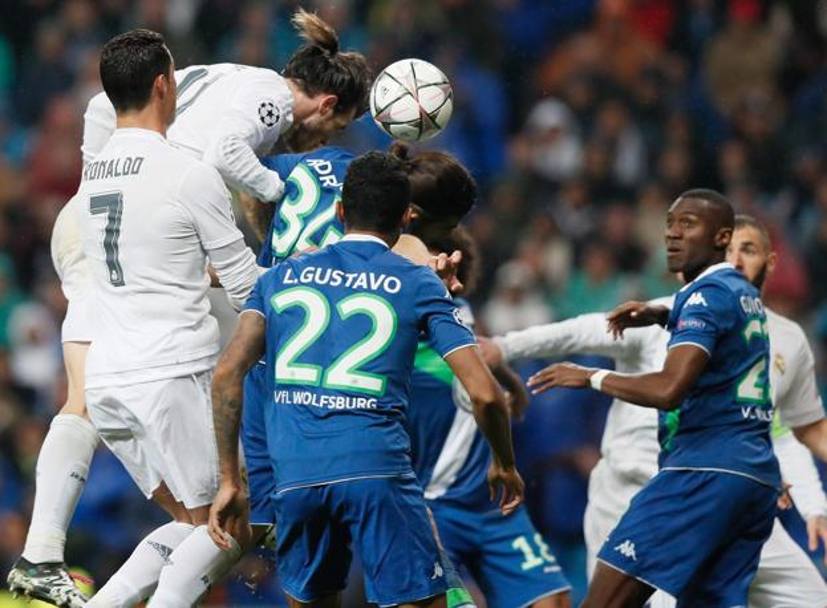 Gareth Bale durante un&#39;azione del match. AP